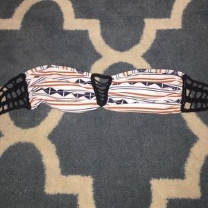 Acacia swimwear top.